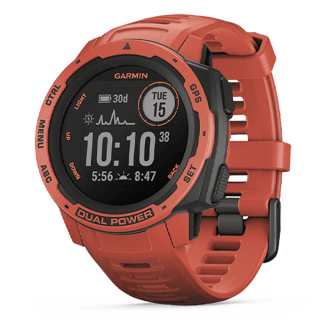 010-02293-70 GARMIN ガーミン インスティンクト デュアル パワー フレーム レッド