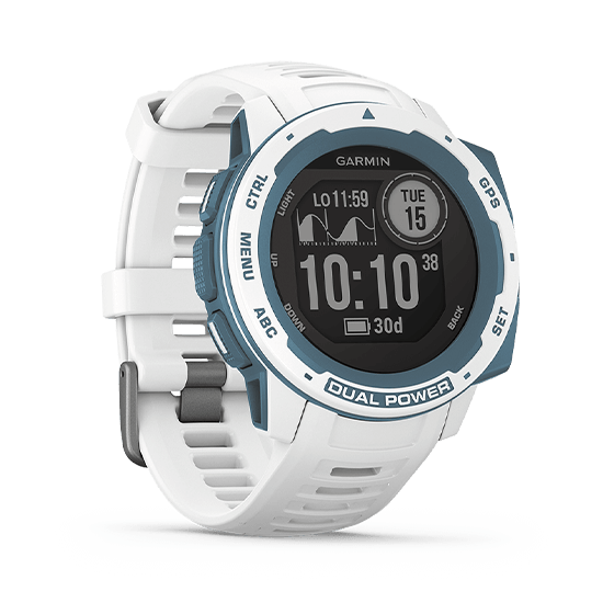 010-02293-61 GARMIN ガーミン インスティンクト デュアル パワー サーフ エディション クラウドブレイク