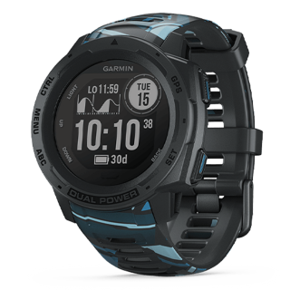 010-02293-58 GARMIN ガーミン インスティンクト デュアル パワー サーフ エディション パイプライン