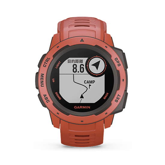 010-02064-32 GARMIN ガーミン インスティンクト フレーム レッド