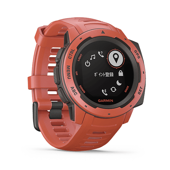 010-02064-32 GARMIN ガーミン インスティンクト フレーム レッド