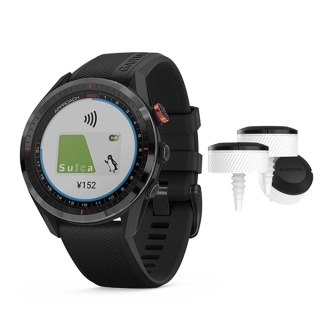 010-02200-22 GARMIN ガーミン アプローチ S62 ブラック CT10×3個セット