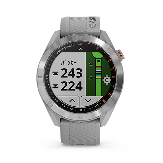 010-02140-20 GARMIN ガーミン アプローチ S40 グレー