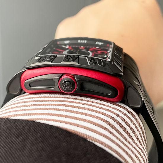 10800SCDTGPG ER フランクミュラー コンキスタドール ブラック