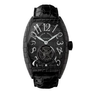 時計 FRANCK MULLER フランクミュラー ブラック クロコマスター