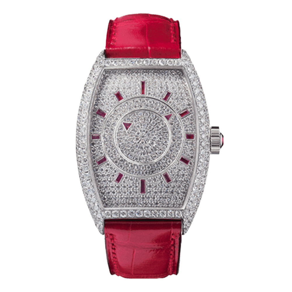 FRANCK MULLER フランクミュラー トノウ カーベックスダブルミステリー 5850DOUBLMYS レッド