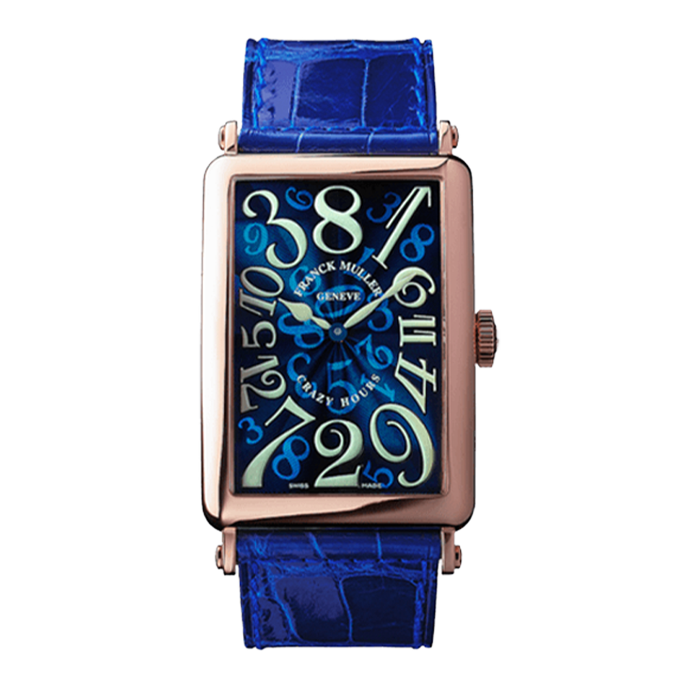 FRANCK MULLER フランクミュラー ロングアイランドクレイジー アワーズ 1200CH ブルー