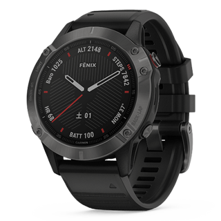 010-02158-43 GARMIN ガーミン フェニックス6  サファイア ブラック