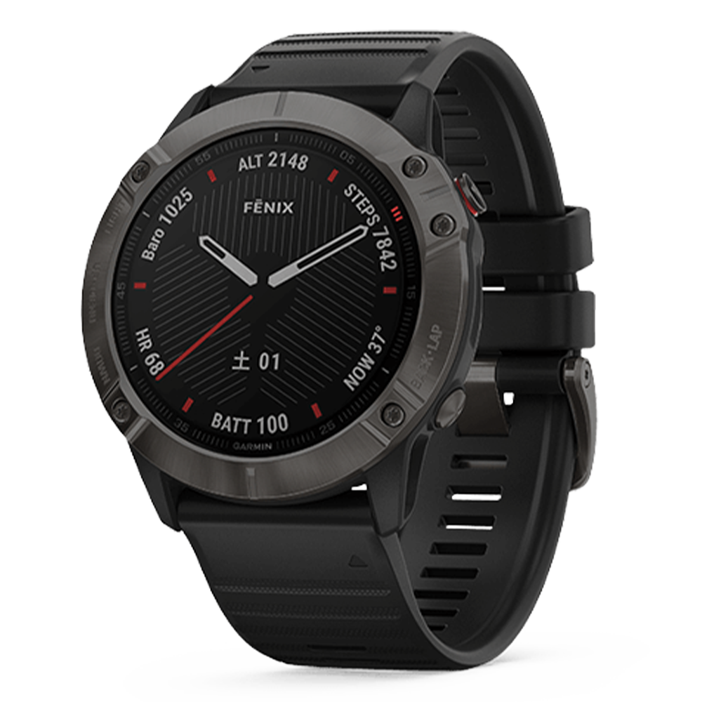 010-02157-43 GARMIN ガーミン フェニックス 6X  サファイア ブラック DLC