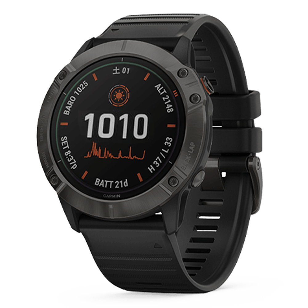 010-02157-53 GARMIN ガーミン フェニックス 6X プロ デュアル パワー ティ ブラック DLC