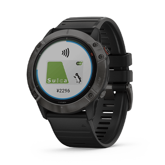 010-02157-53 GARMIN ガーミン フェニックス 6X プロ デュアル パワー ティ ブラック DLC