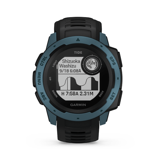 010-02064-B2 GARMIN ガーミン インスティンクト サイド ブラック / ブルー