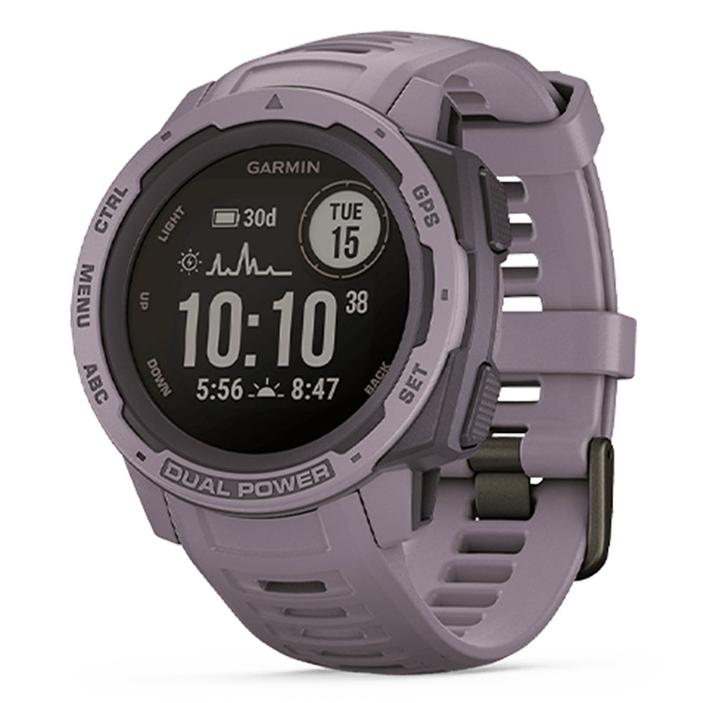 010-02293-40 GARMIN ガーミン インスティンクト デュアル パワー オーキッド