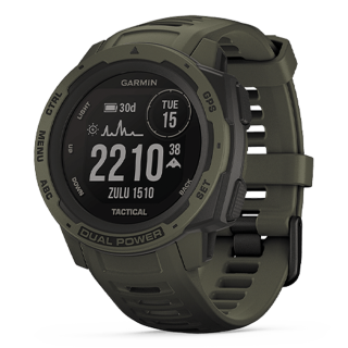 010-02293-48 GARMIN ガーミン インスティンクト デュアル パワー タクティカル エディション モス
