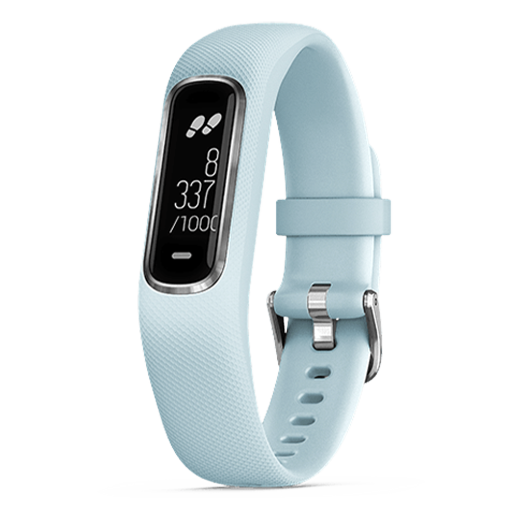 010-01995-64 GARMIN ガーミン vivosmart4 ブルー シルバー レギュラーサイズ