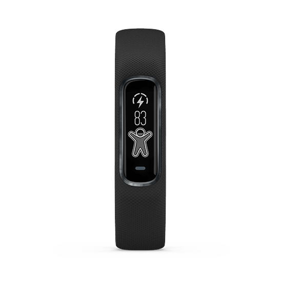 010-01995-60 GARMIN ガーミン vivosmart4 ブラック スレイト レギュラーサイズ