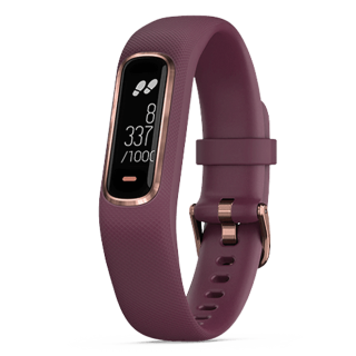 010-01995-61 GARMIN ガーミン vivosmart4 メルロー ローズゴールド レギュラーサイズ