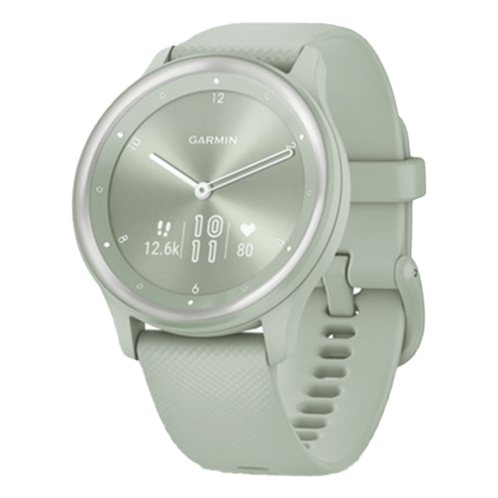 010-02566-43 GARMIN ガーミン vivomove スポーツ シルバー / クールミント