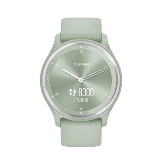 010-02566-43 GARMIN ガーミン vivomove スポーツ シルバー / クールミント