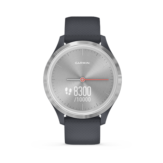 010-02238-70 GARMIN ガーミン vivomove3S グラニット ブルー / シルバー