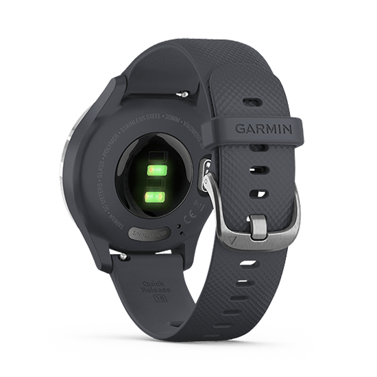 010-02238-70 GARMIN ガーミン vivomove3S グラニット ブルー / シルバー