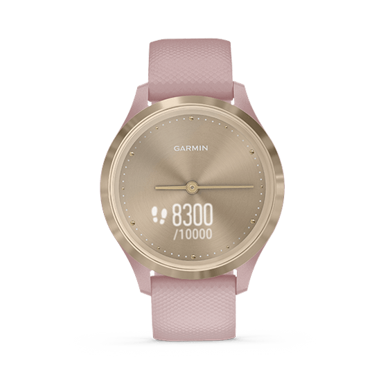 010-02238-71 GARMIN ガーミン vivomove3S ダスト ローズ / ライト ゴールド