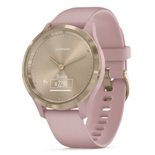 010-02238-71 GARMIN ガーミン vivomove3S ダスト ローズ / ライト ゴールド