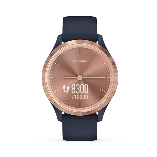 010-02238-73 GARMIN ガーミン vivomove3S ネービー / ローズ ゴールド