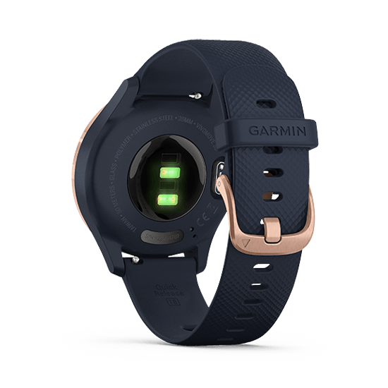 010-02238-73 GARMIN ガーミン vivomove3S ネービー / ローズ ゴールド
