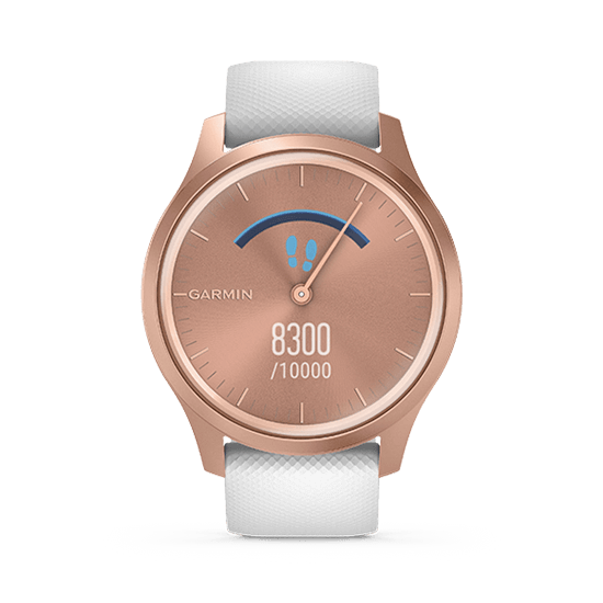 010-02240-70 GARMIN ガーミン vivomove スタイル ホワイト / ローズ ゴールド