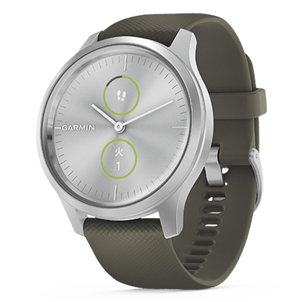 010-02240-71 GARMIN ガーミン vivomove スタイル モス グリーン / シルバー