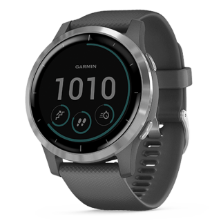 010-02174-07 GARMIN ガーミン vivoactive4 シャドウ グレー / シルバー