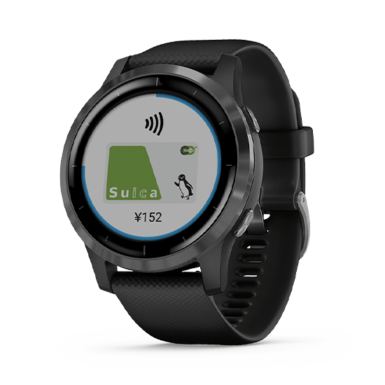 010-02174-17 GARMIN ガーミン vivoactive4 ブラック スレイト