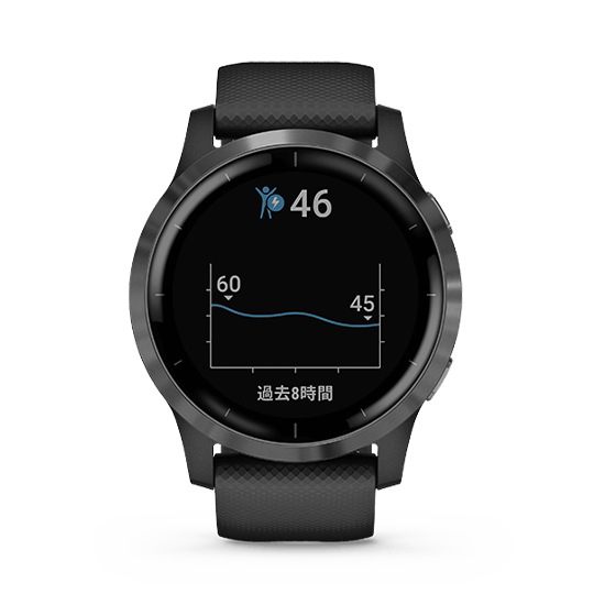 010-02174-17 GARMIN ガーミン vivoactive4 ブラック スレイト