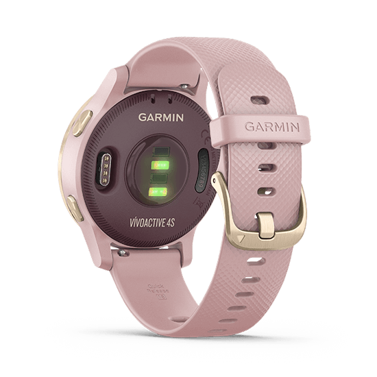 010-02172-37 GARMIN ガーミン vivoactive4S ダスト ローズ / ライト ゴールド