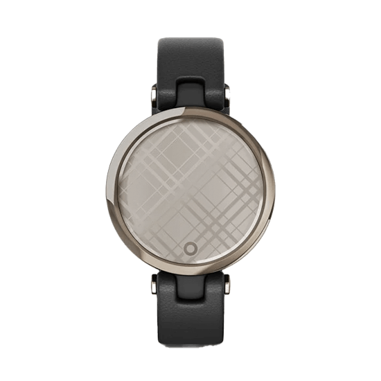 010-02384-E1 GARMIN ガーミン リリー クラシック ブラック レザー / クリーム ゴールド