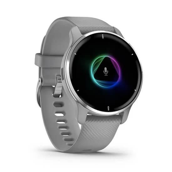 010-02496-40 GARMIN ガーミン ヴェニュー2 プラス パウダー グレー / シルバー