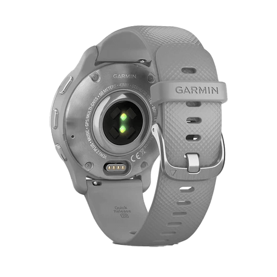 010-02496-40 GARMIN ガーミン ヴェニュー2 プラス パウダー グレー / シルバー