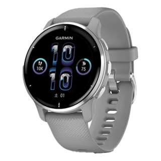 010-02496-40 GARMIN ガーミン ヴェニュー2 プラス パウダー グレー / シルバー