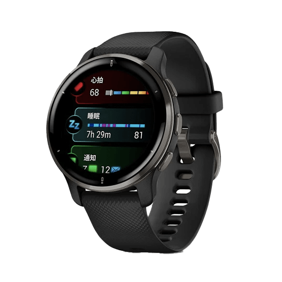 010-02496-41 GARMIN ガーミン ヴェニュー2 プラス ブラック / スレイト