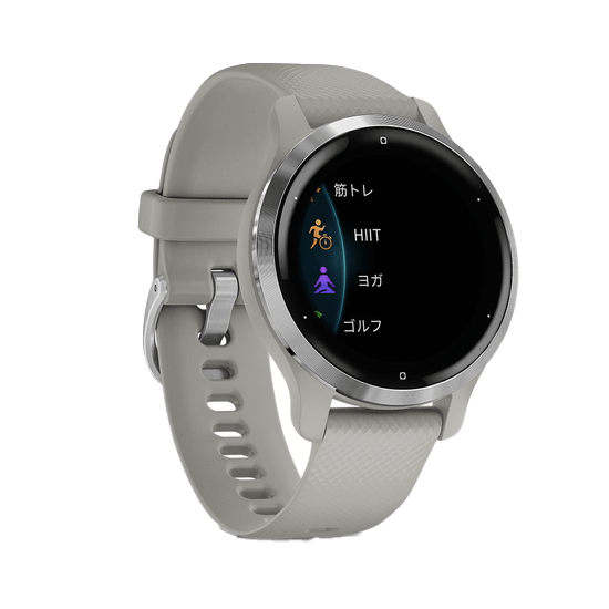 010-02429-62 GARMIN ガーミン ヴェニュー2S ミスト グレー / シルバー