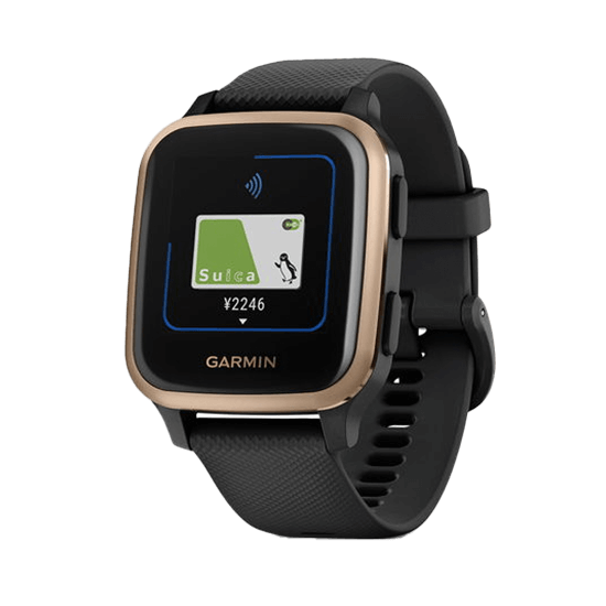 010-02426-75 GARMIN ガーミン ヴェニューSq ミュージック ブラック / ローズ ゴールド
