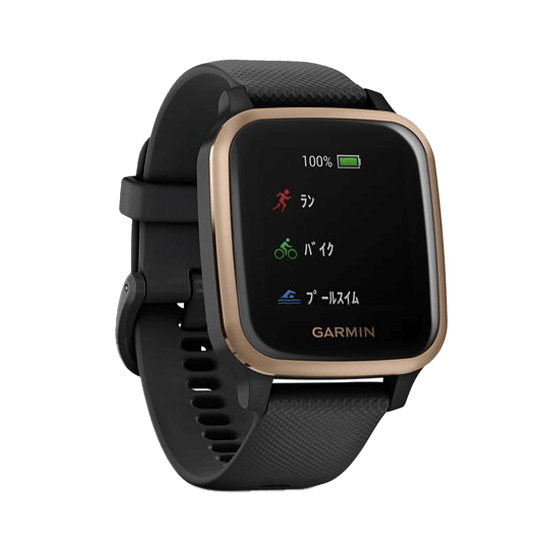 010-02426-75 GARMIN ガーミン ヴェニューSq ミュージック ブラック / ローズ ゴールド