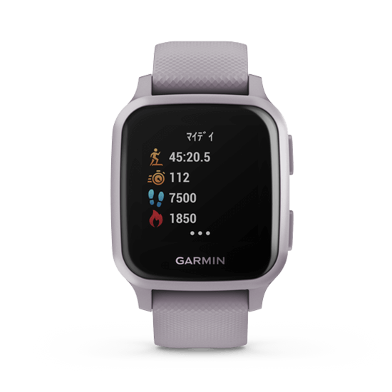 010-02427-72 GARMIN ガーミン ヴェニューSq オーキッド / メタリック オーキッド