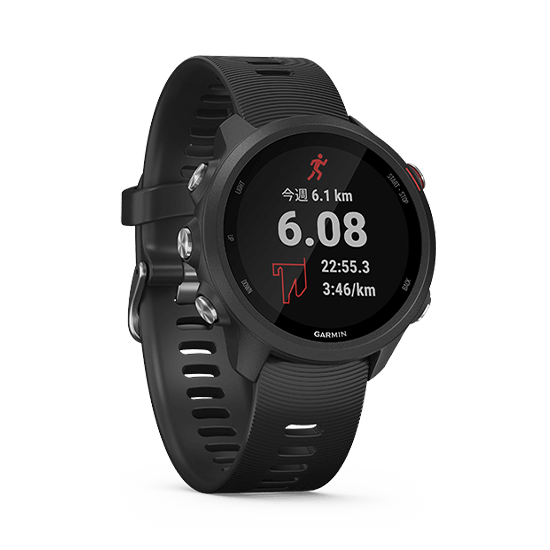 010-02120-70 GARMIN ガーミン フォアアスリート 245 ミュージック ブラック レッド
