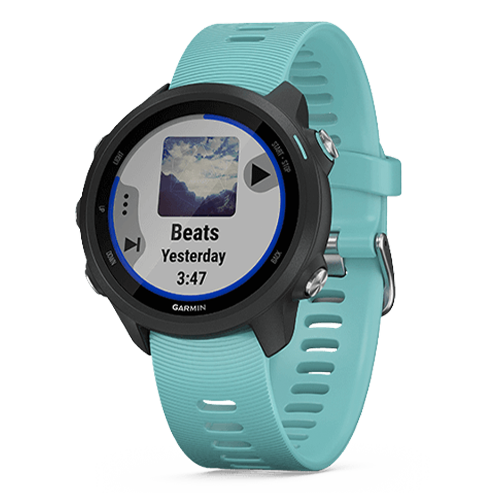 010-02120-72 GARMIN ガーミン フォアアスリート 245 ミュージック ブラック アクア