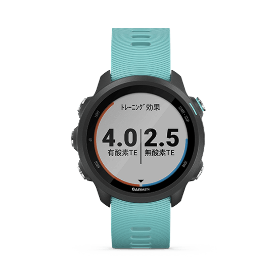 010-02120-72 GARMIN ガーミン フォアアスリート 245 ミュージック ブラック アクア
