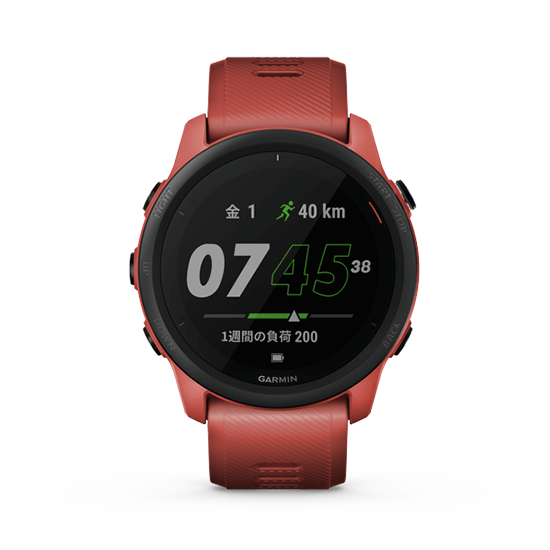 010-02445-42 GARMIN ガーミン フォアアスリート 745 マグマレッド