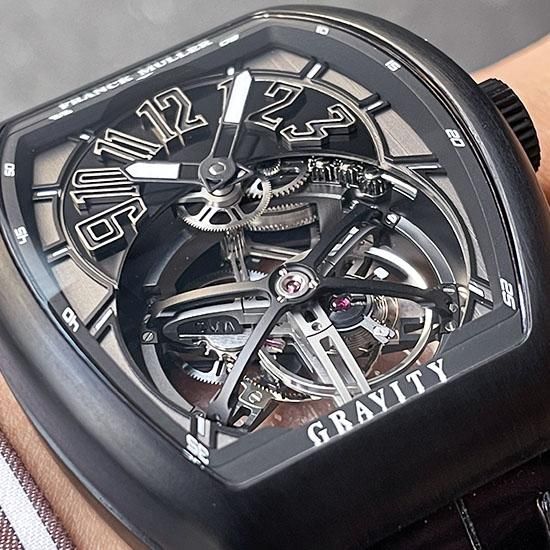 FRANCK MULLER フランク ミュラー ヴァンガード  グラビティ V45TGRAVITYCS TTNRBRTT ブラック