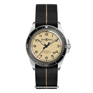 BRV292-BEI-ST/SF ミリタリー ベージュ Bell & Ross ベル&ロス ヴィンテージ BRV2-94